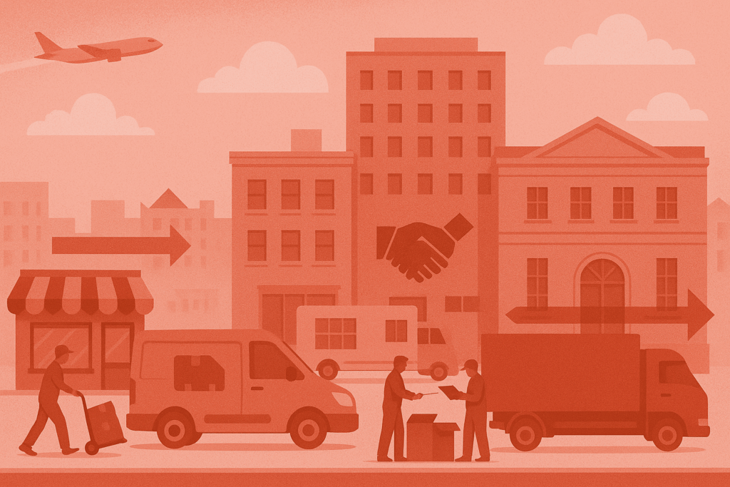 businesses using logistics